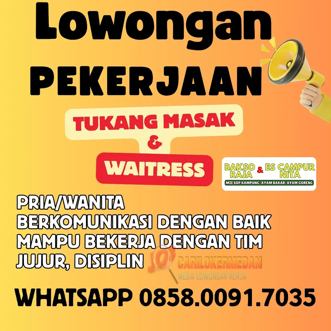 Lowongan Kerja Di Raja Es Campur Nita Medan Desember 2025