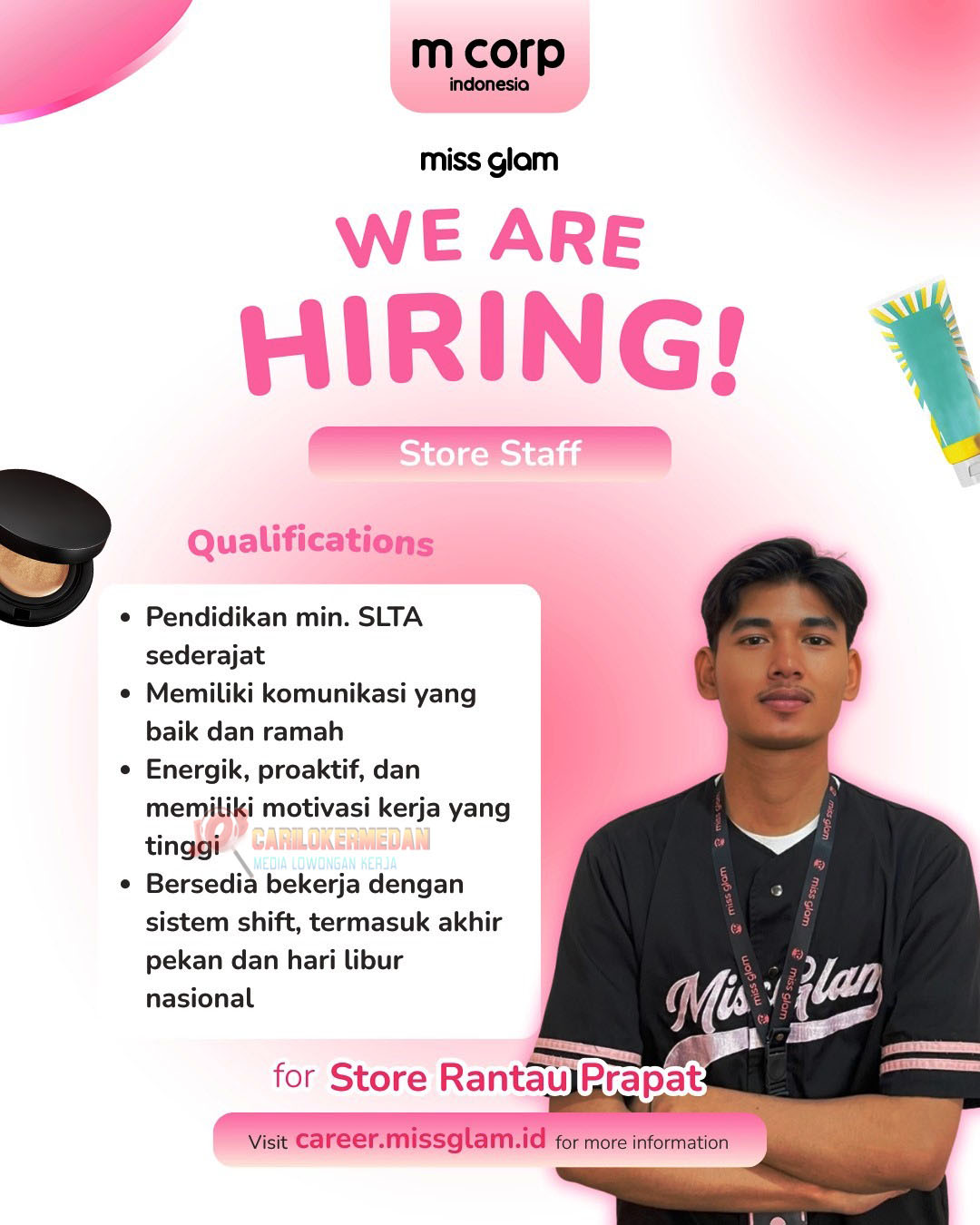 Loker SMA SMK Di PT Bersama Glamindo Indonesia R Prapat 2026