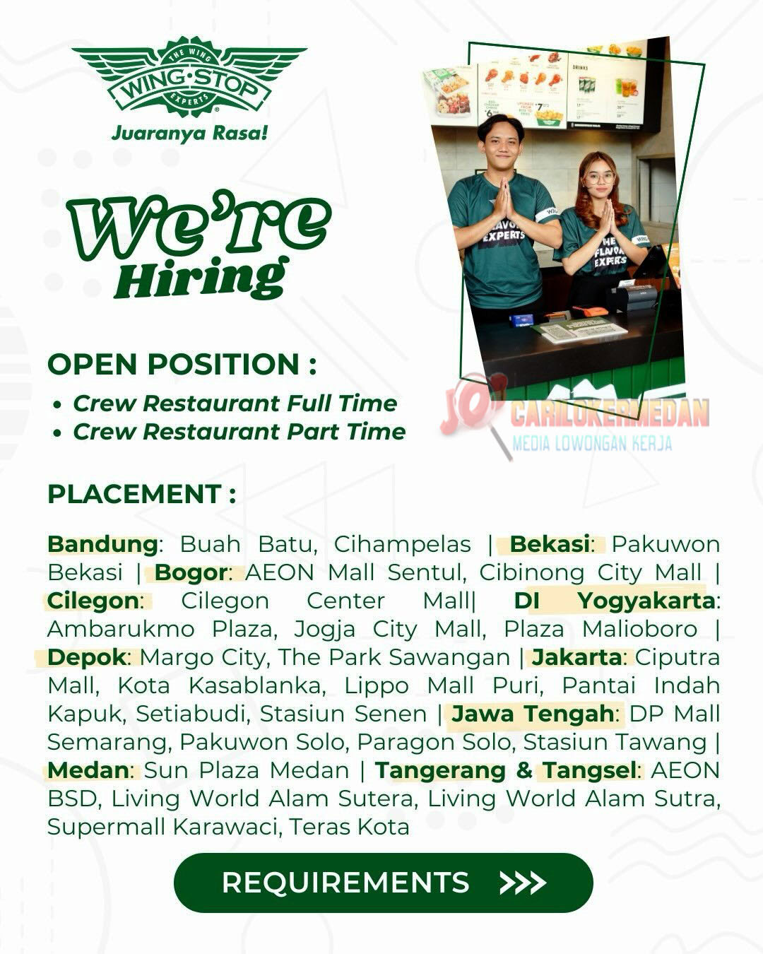 Loker SMA SMK Di PT Mahadana Dasha Utama Medan Januari 2026 1