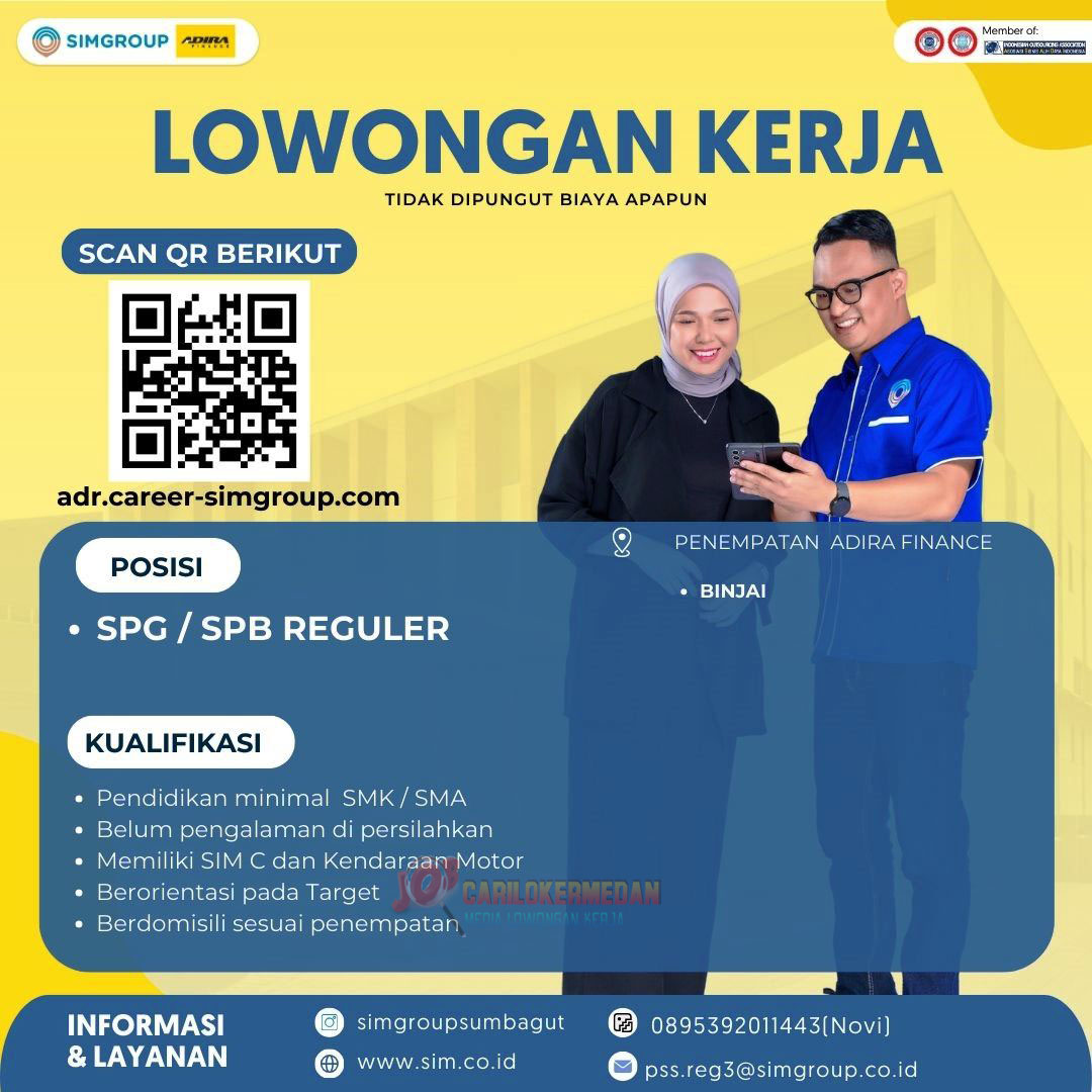 Loker SMA SMK Di PT Swakarya Insan Mandiri Binjai Januari 2026