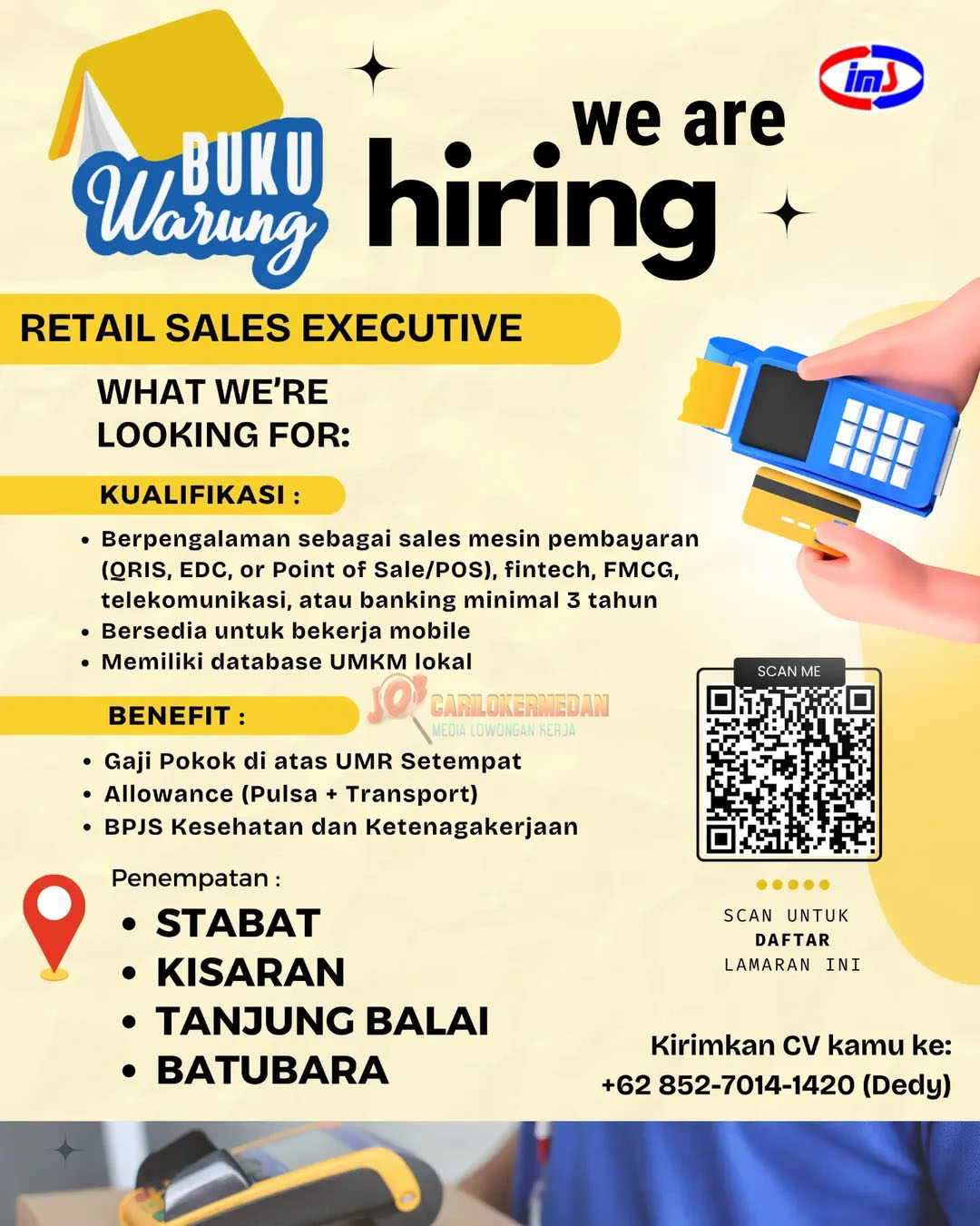 Lowongan Kerja Di PT Intrias Mandiri Sejati Sumut Januari 2026