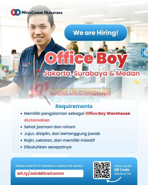 Lowongan Kerja Di PT Mitracomm Ekasarana Medan Januari 2026