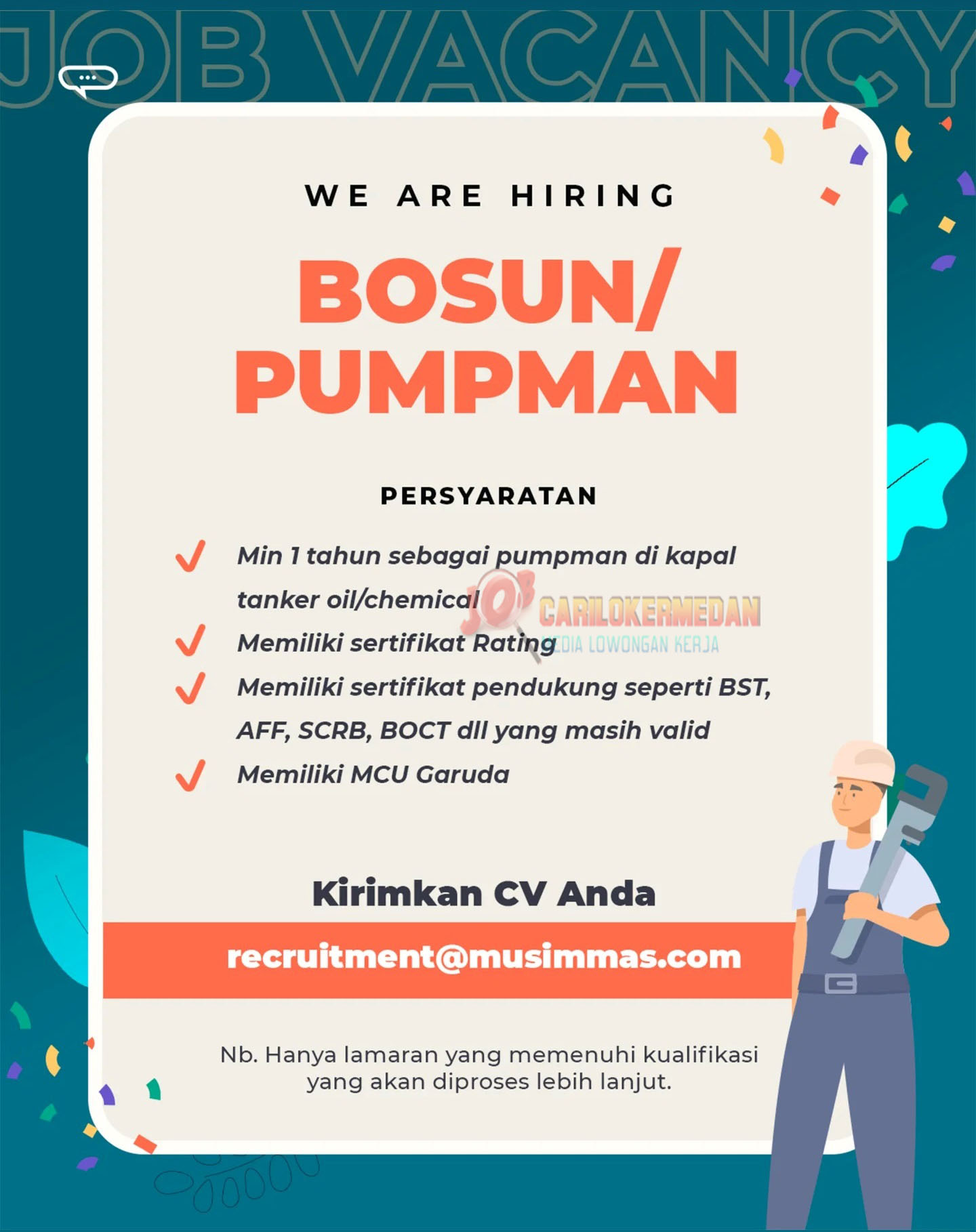 Lowongan Kerja Di PT Musim Mas Group Januari 2026 1