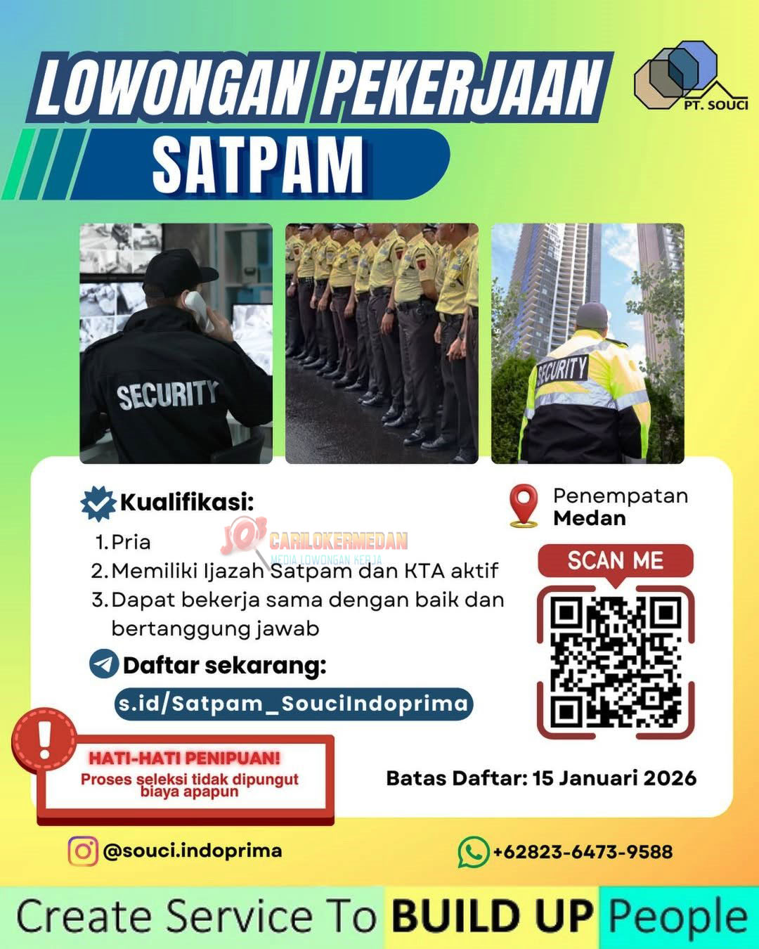 Lowongan Kerja Di PT Souci Indoprima Medan Januari 2026