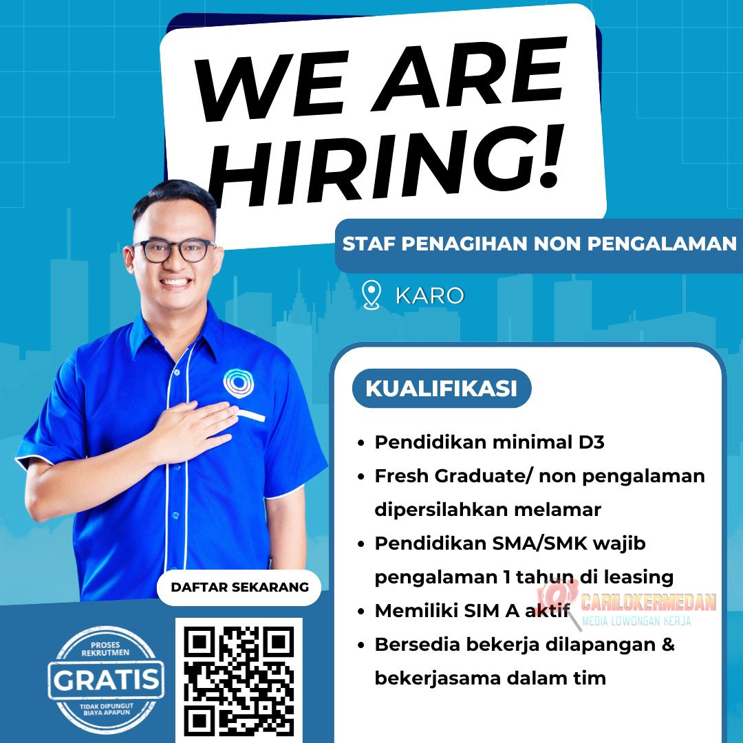 Loker D3 S1 Di PT Swakarya Insan Mandiri Medan Karo April 2026 3