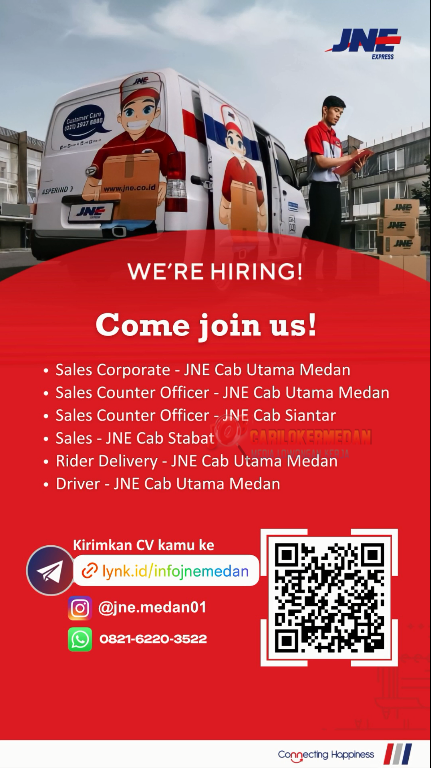 Loker Di PT Tiki Jalur Nugraha Ekakurir Medan Stabat Siantar April 2026