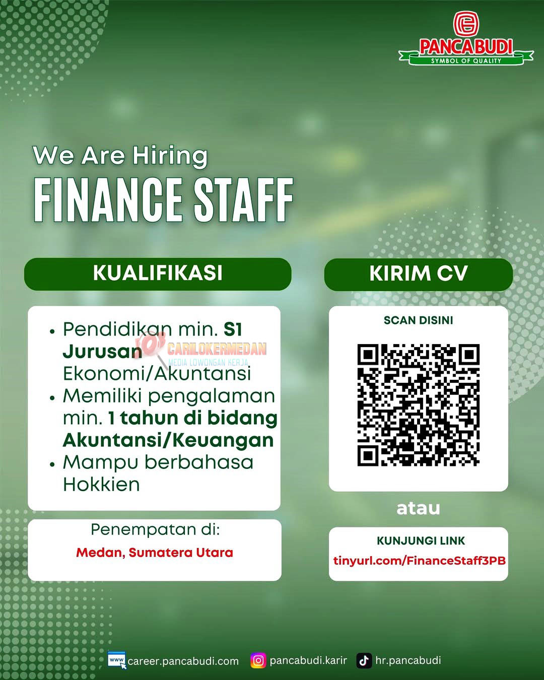 Loker SMA SMK D3 S1 Di PT Panca Buana Plasindo Medan April 2026 3