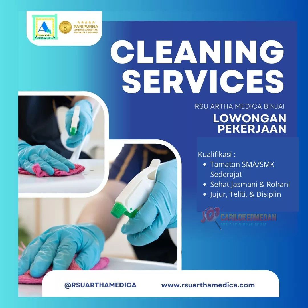 Loker SMA SMK D3 S1 Di Rumah Sakit Umum Artha Medica Binjai April 2026 1