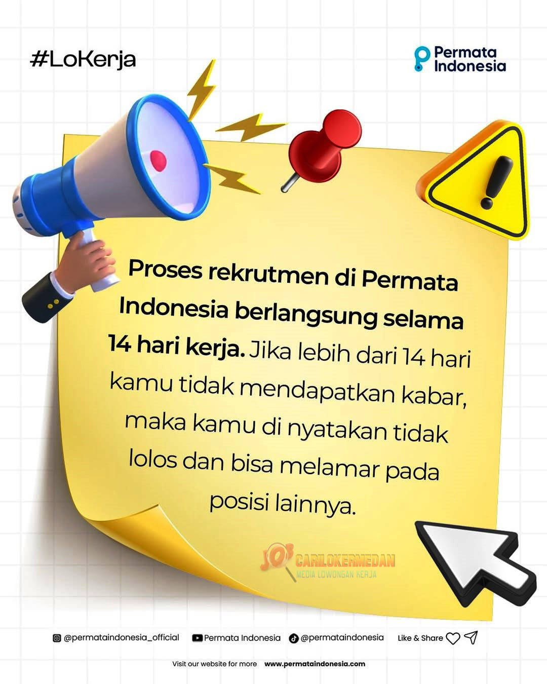 Loker SMA SMK Di PT Permata Indonesia Medan April 2026 2