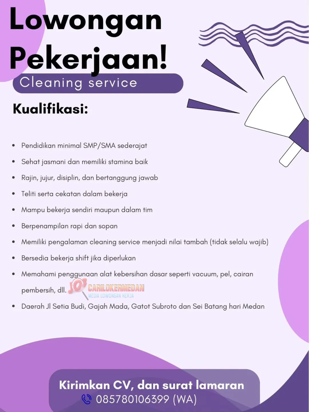 Loker SMP SMA SMK Di Akademi Pendidikan Kesehatan Talitakum Medan April 2026
