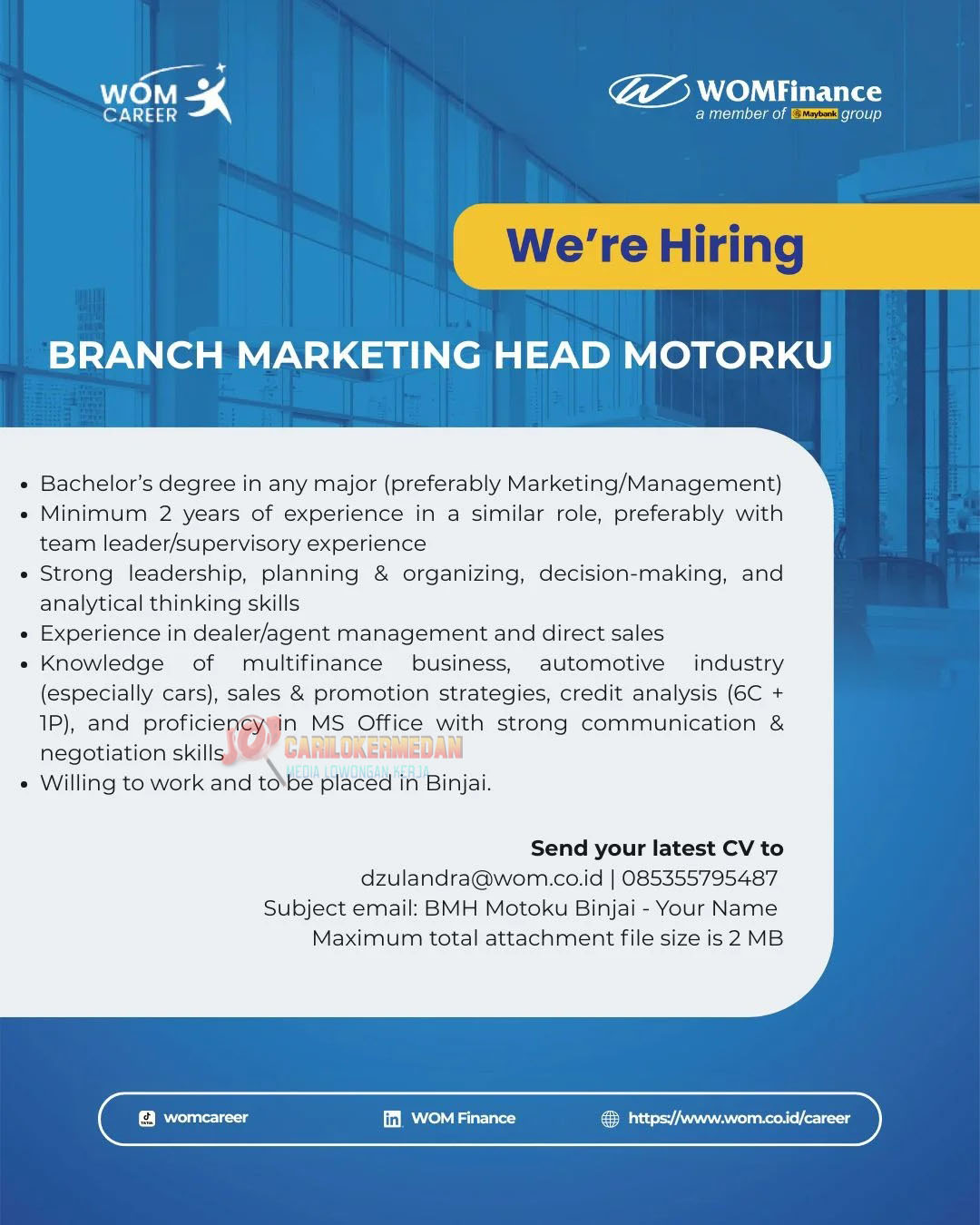 Lowongan Kerja S1 Di PT Wahana Ottomitra Multiartha April 2026 4