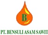 Loker SMP SMA SMK Di PT Bensuli Asam Sawit Medan Juni 2026 Logo