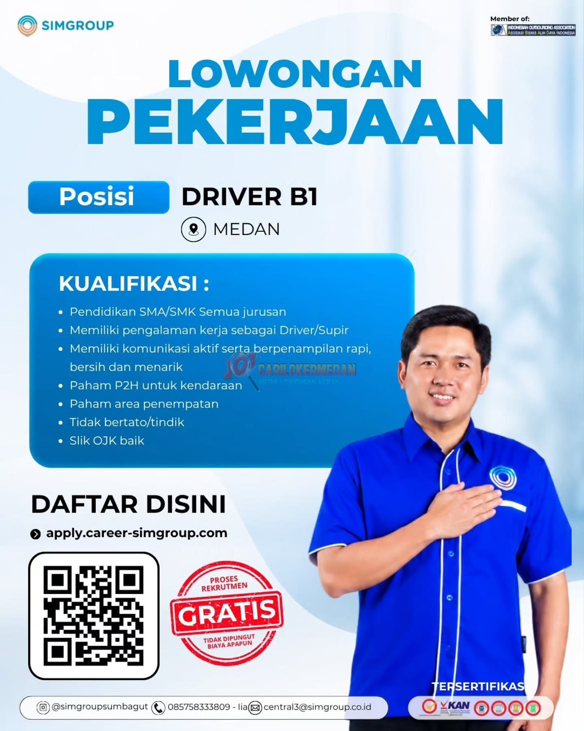 Loker SMA SMK Di PT Swakarya Insan Mandiri Medan Juli 2026