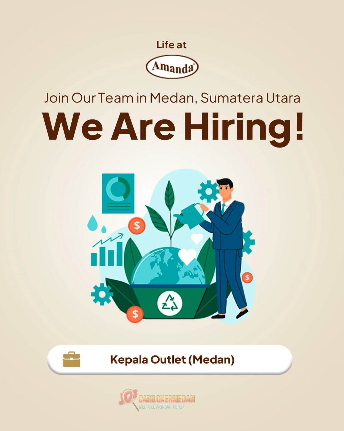Lowongan Kerja D3 S1 Di Amanda Brownies Medan Juli 2026 1