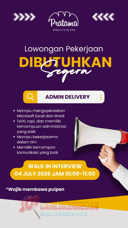 Lowongan Kerja Di Pramata Bakery & Cake Shop Kisaran Juli 2026