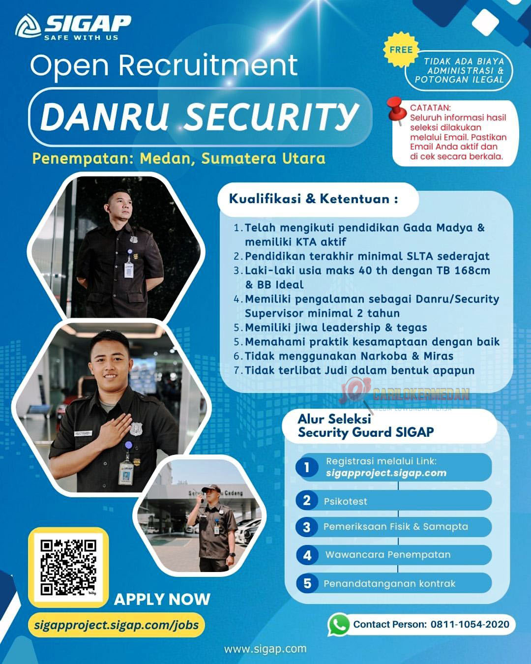 Loker SLTA Di PT Sigap Prima Astrea Medan Agustus 2026