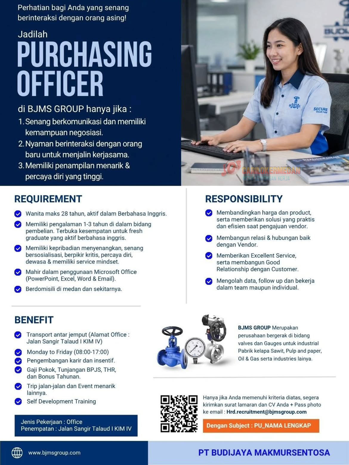 Loker SMA SMK D3 S1 Di PT Budijaya Makmursentosa KIM 4 Medan 2
