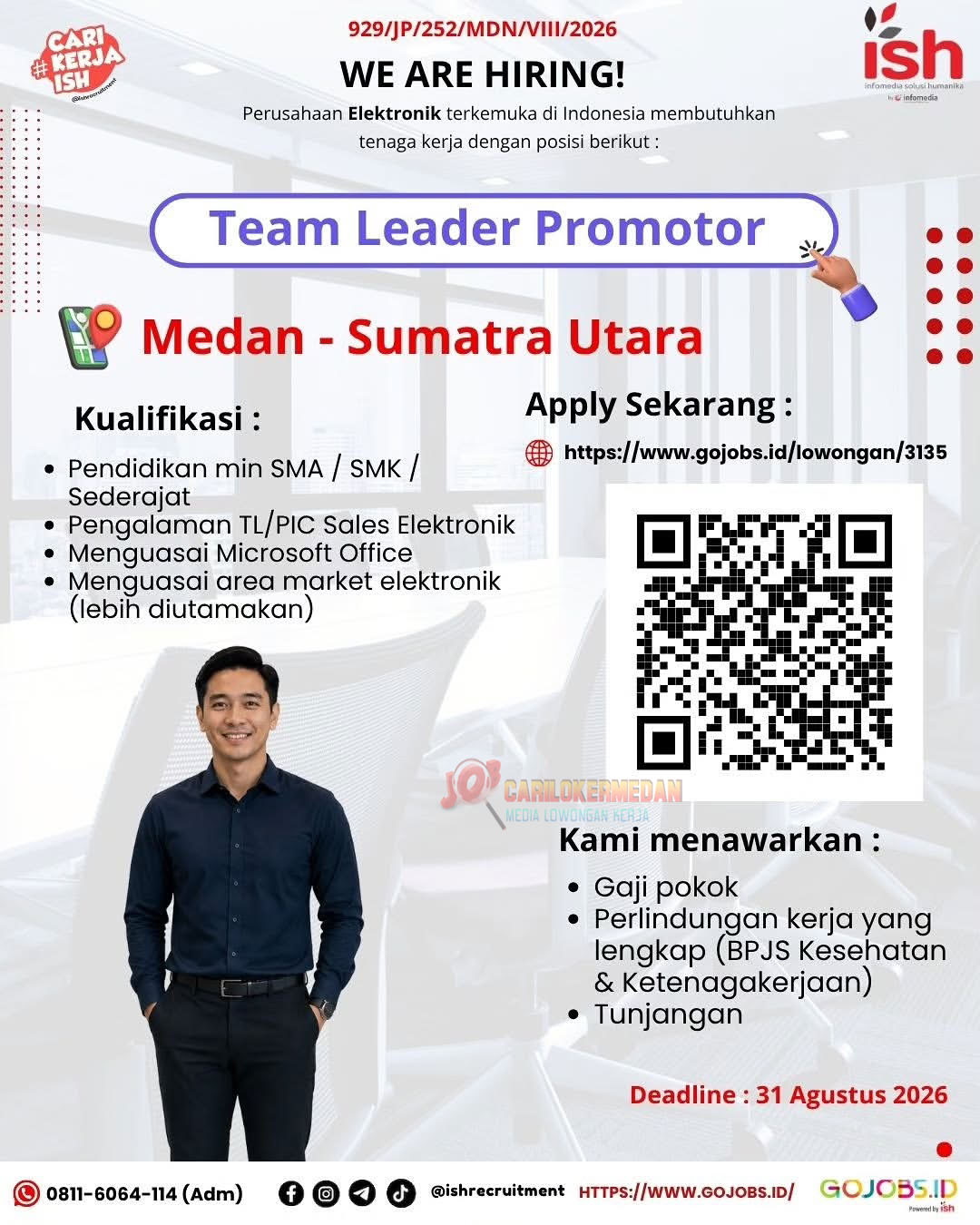 Loker SMA SMK Di PT Infomedia Solusi Humanika Medan Agustus 2026