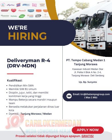 Loker SMA SMK Di PT Tempo Scan Pacific Tbk Medan Tanjung Morawa