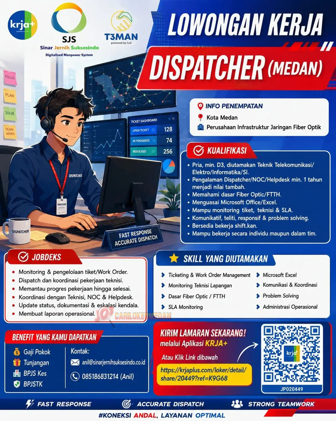 Loker D3 S1 Di PT Sinar Jernih Suksesindo Medan September 2026