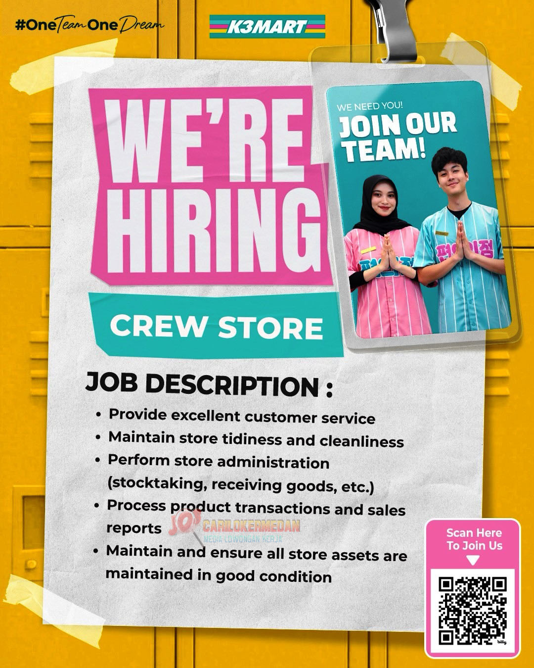 Loker SMA SMK Di PT Katiga Ritel Strengindo Medan September 2026 2