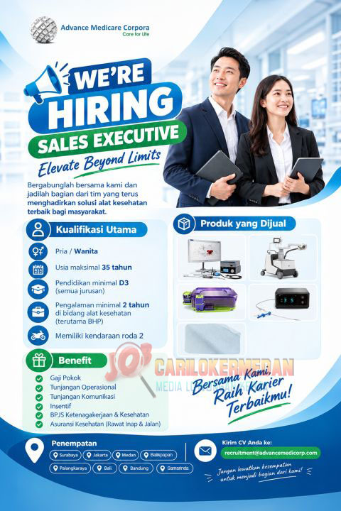 Loker D3 S1 Di PT Advance Medicare Corpora Medan Oktober 2026