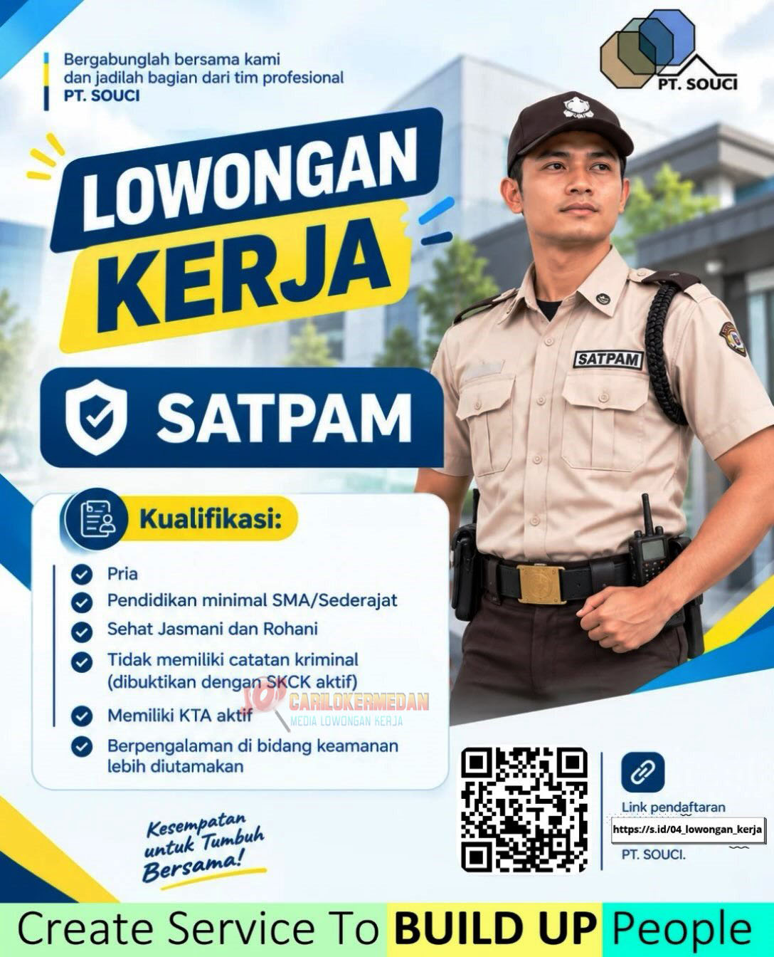 Loker SMA SMK Di PT Souci Indoprima Medan Oktober 2026